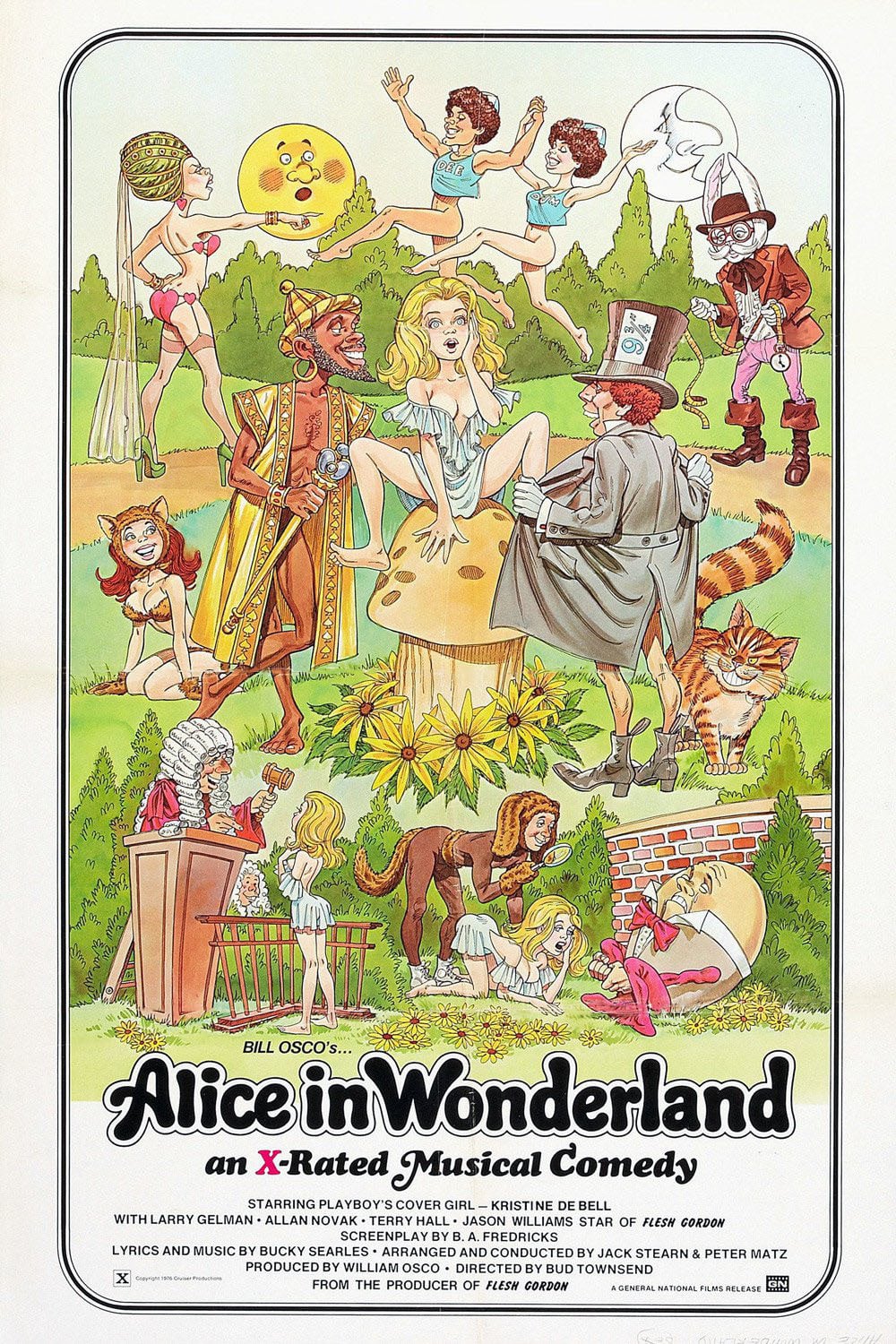 Голая Кристин ДеБелл и голая Джульет Грэм - Alice In Wonderland: An X-Rated  Musical Fantasy (1976) голые знаменитости на сайте EROFILMY