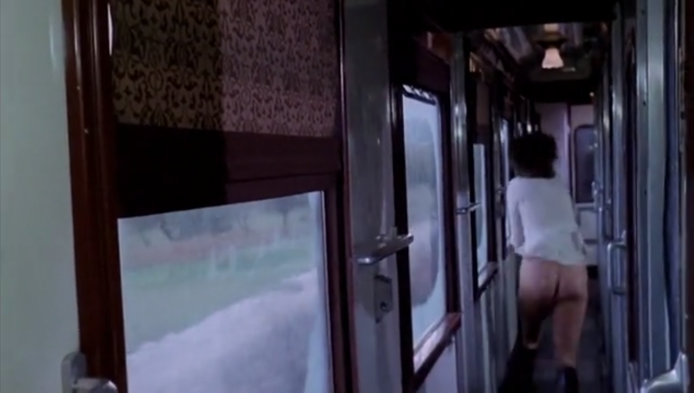 Обнаженная Айрин Миракл - Убийства в ночном поезде (1975)