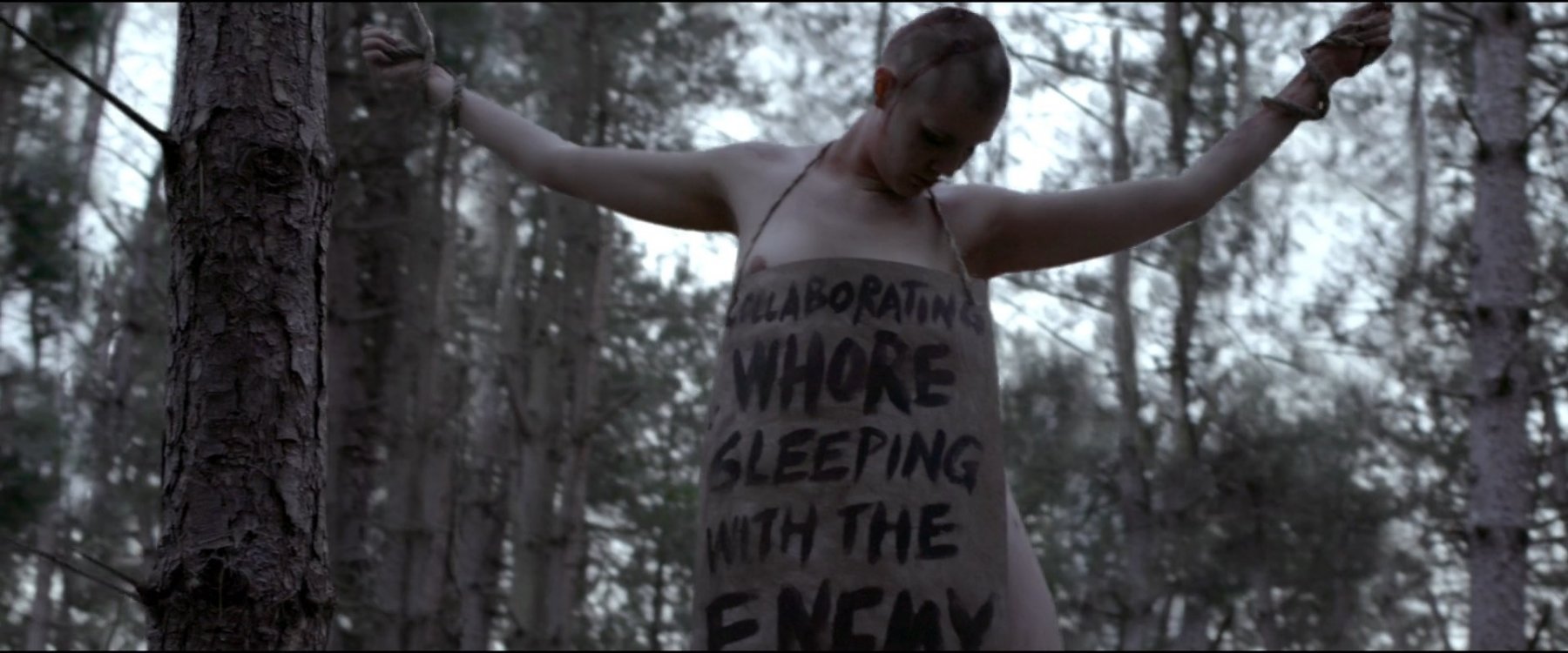 Голая Эми Кингсмилл - Отголоски войны (2018)