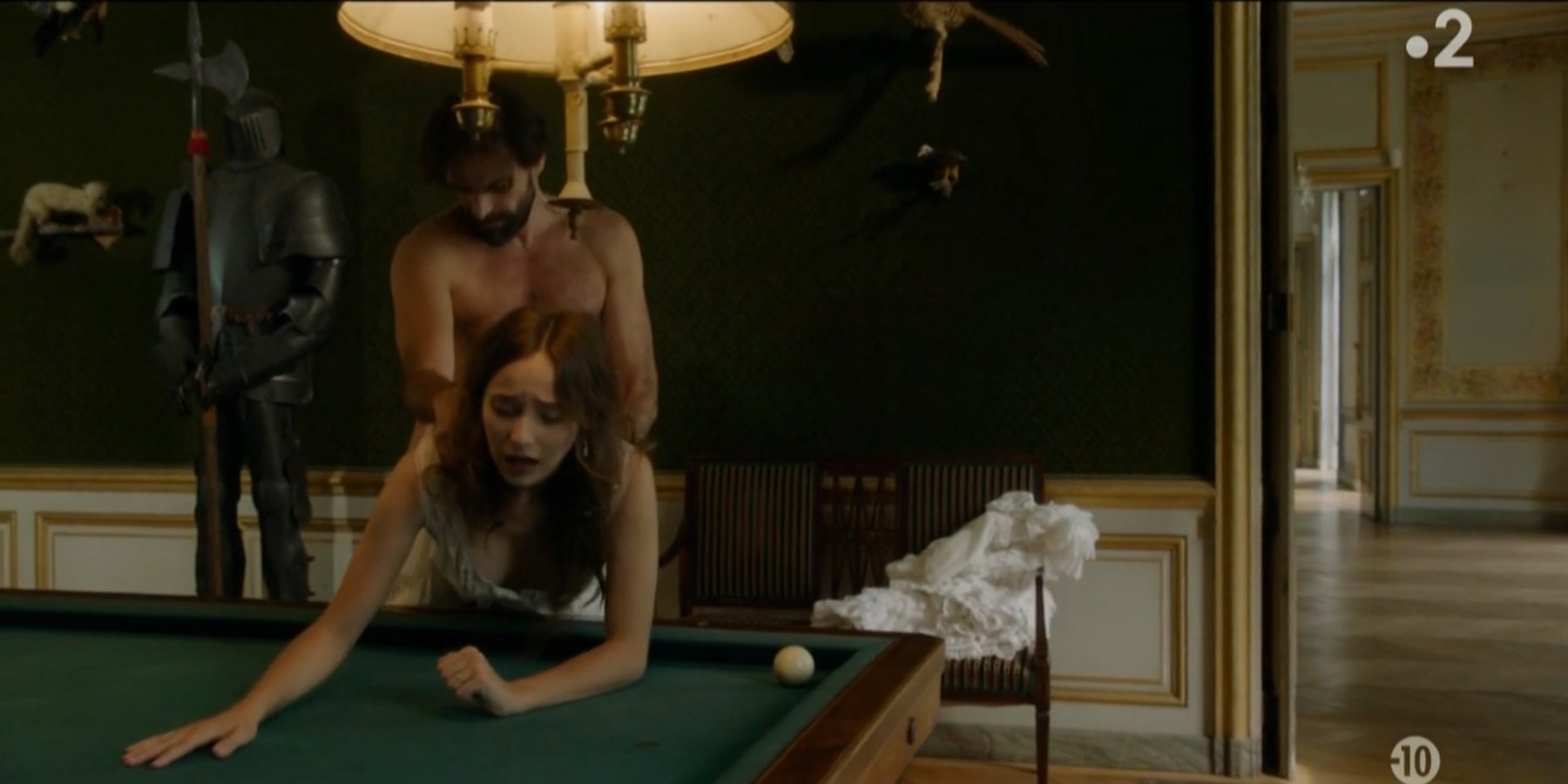 Голая Камилла Метайер - Эмма Бовари (2021)