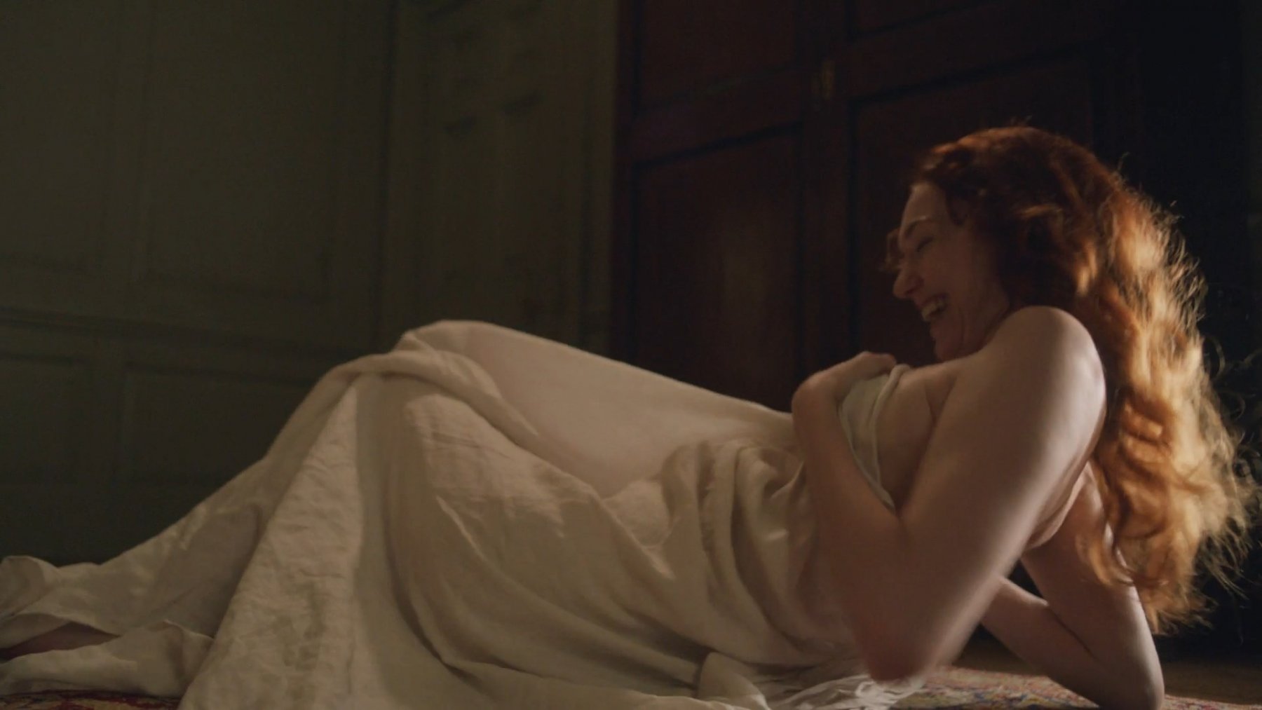 Сексуальная Элинор Томлинсон - Полдарк 4 сезон 6 серия (2018)